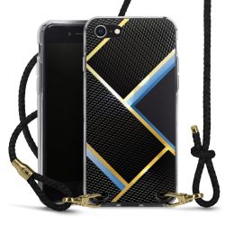 Carry Case Transparent Leather black/gold