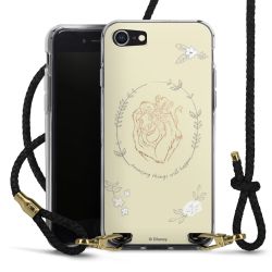 Carry Case Transparent Leather black/gold