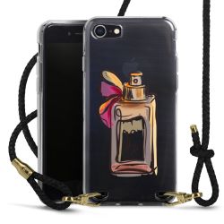 Carry Case Transparent Leather black/gold