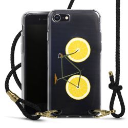 Carry Case Transparent Leather black/gold