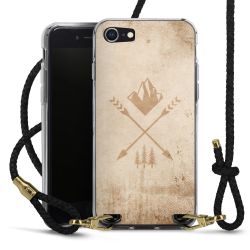 Carry Case Transparent Leather black/gold