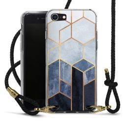 Carry Case Transparent Leather black/gold