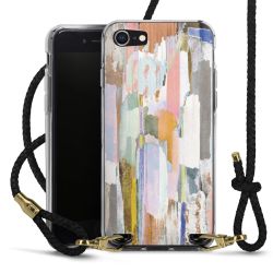 Carry Case Transparent Leather black/gold