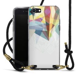 Carry Case Transparent Leather black/gold