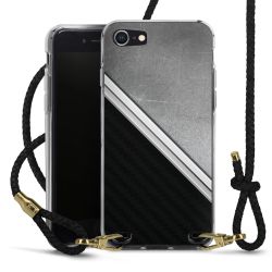 Carry Case Transparent Leather black/gold