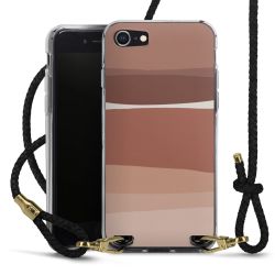 Carry Case Transparent Leather black/gold