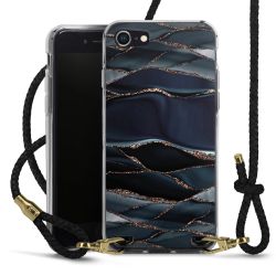 Carry Case Transparent Leather black/gold