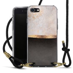 Carry Case Transparent Leather black/gold