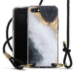 Carry Case Transparent Leather black/gold