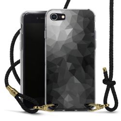 Carry Case Transparent Leather black/gold