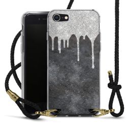 Carry Case Transparent Leather black/gold