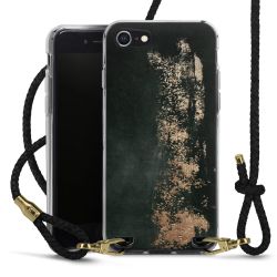 Carry Case Transparent Leather black/gold