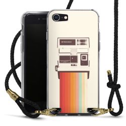 Carry Case Transparent Leather black/gold