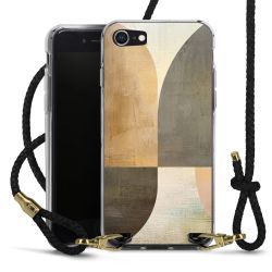 Carry Case Transparent Leather black/gold