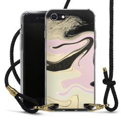 Carry Case Transparent Leather black/gold