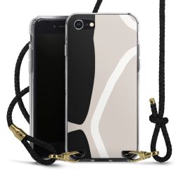 Carry Case Transparent Leather black/gold