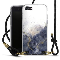 Carry Case Transparent Leather black/gold