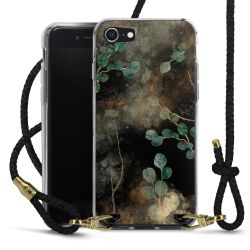 Carry Case Transparent Leather black/gold