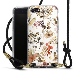 Carry Case Transparent Leather black/gold