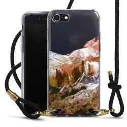 Carry Case Transparent Leather black/gold