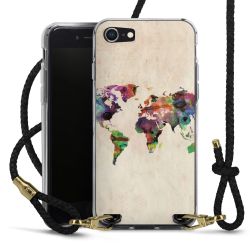 Carry Case Transparent Leather black/gold