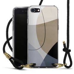 Carry Case Transparent Leather black/gold