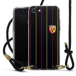 New Carry Case Transparent Leder schwarz/gold