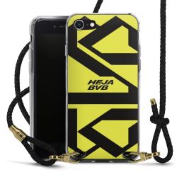 Carry Case Transparent Leather black/gold