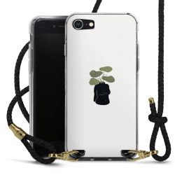 Carry Case Transparent Leather black/gold