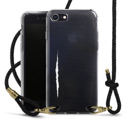 Carry Case Transparent Leather black/gold