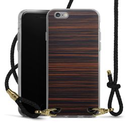 Carry Case Transparent Leather black/gold