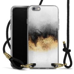 Carry Case Transparent Leather black/gold