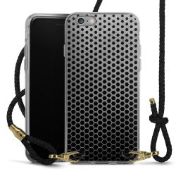 Carry Case Transparent Leather black/gold