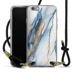 Carry Case Transparent Leather black/gold