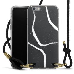 Carry Case Transparent Leather black/gold