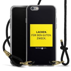 Carry Case Transparent Leder schwarz/gold