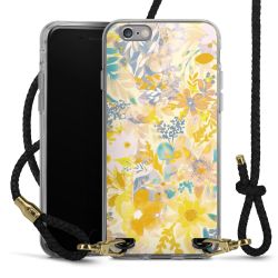 Carry Case Transparent Leather black/gold