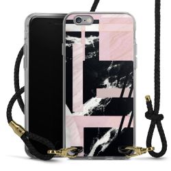 Carry Case Transparent Leather black/gold