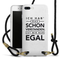 Carry Case Transparent Leder schwarz/gold