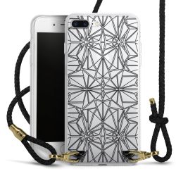 Carry Case Transparent Leather black/gold