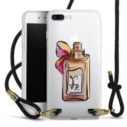 Carry Case Transparent Leather black/gold