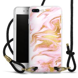 Carry Case Transparent Leather black/gold