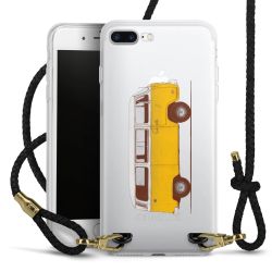 Carry Case Transparent Leather black/gold