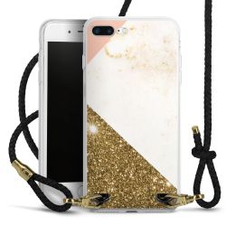 Carry Case Transparent Leather black/gold