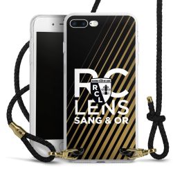 Carry Case Transparent Leather black/gold