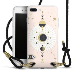 Carry Case Transparent Leather black/gold