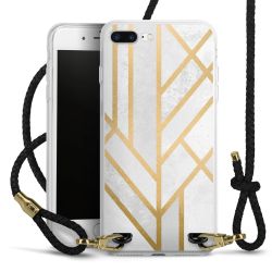 Carry Case Transparent Leather black/gold