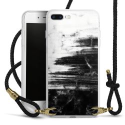 Carry Case Transparent Leather black/gold