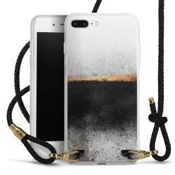 Carry Case Transparent Leather black/gold