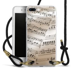 Carry Case Transparent Leather black/gold